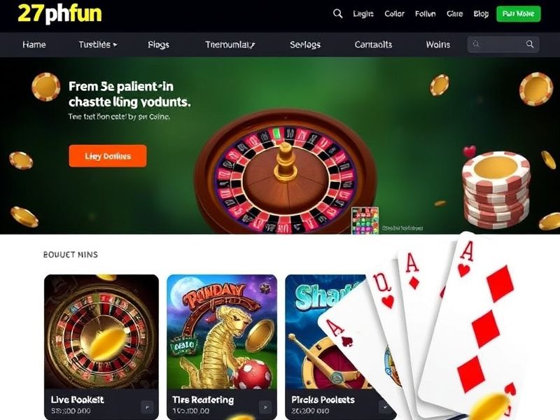 Welcome to 27phfun.com – your premier destination for online gambling games. Explore slots, poker, sports betting, and live dealer options with expert guides and exclusive promotions.